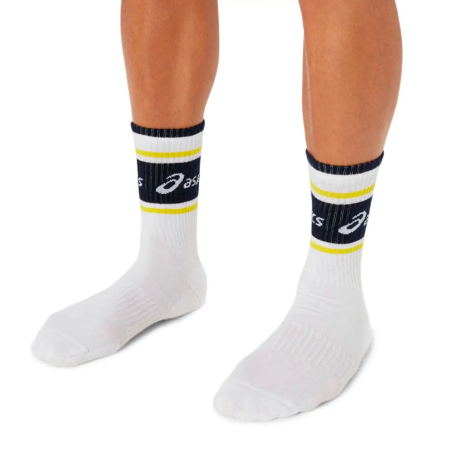MEIAS COM LOGÓTIPO ASICS 3 PACKS