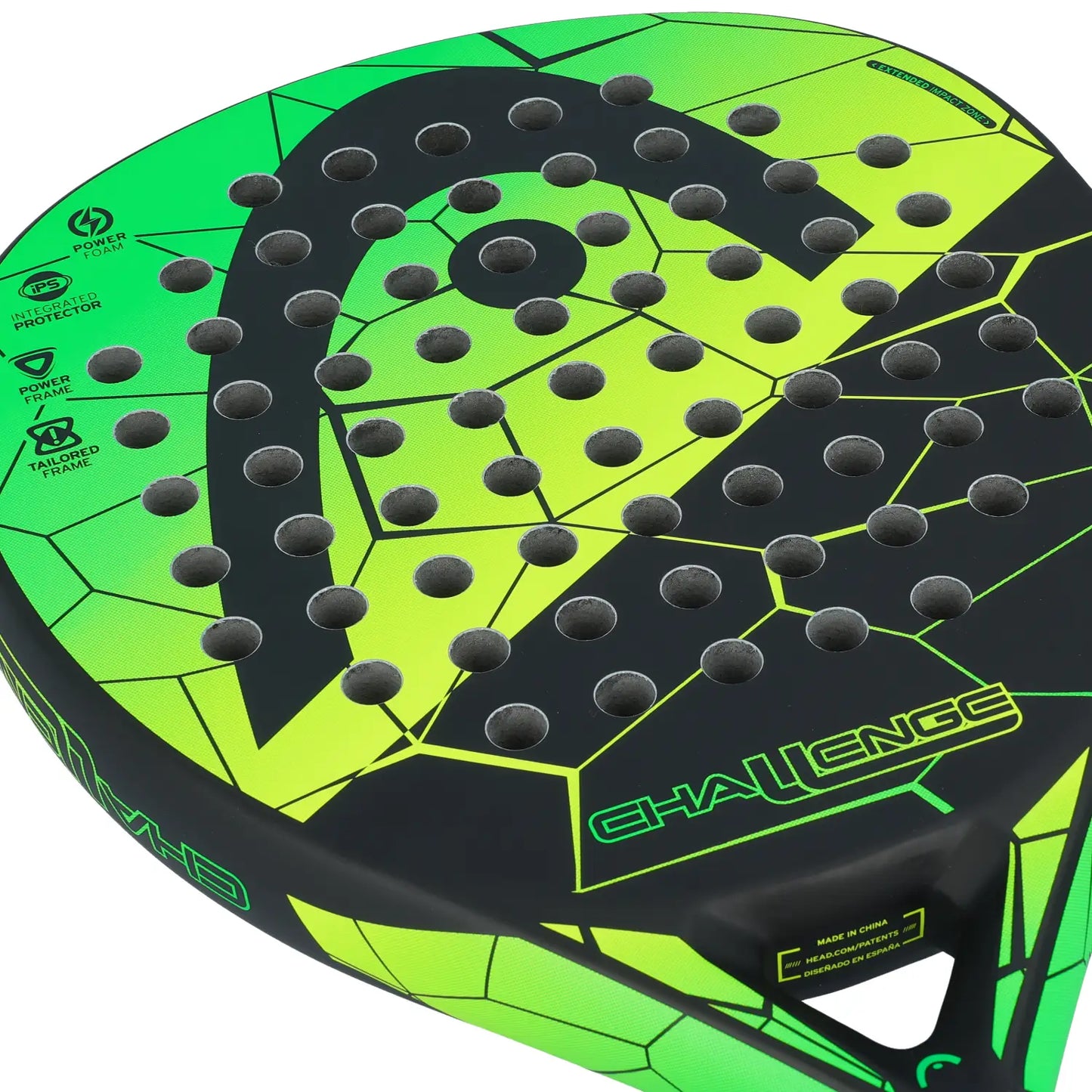 HEAD CHALLENGE AMARELA E VERDE