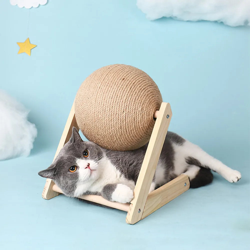 Bola arranhadora para gatos