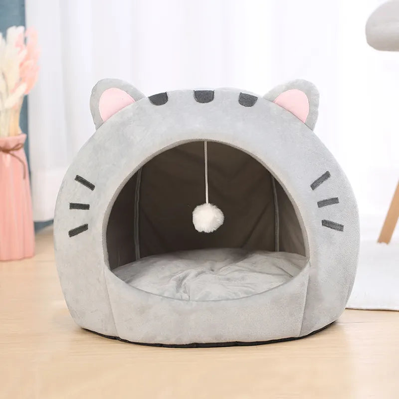 Cama aconchegante para gato