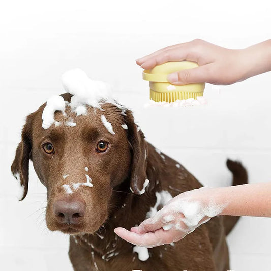 Esfoliante de banho para animais de estimação