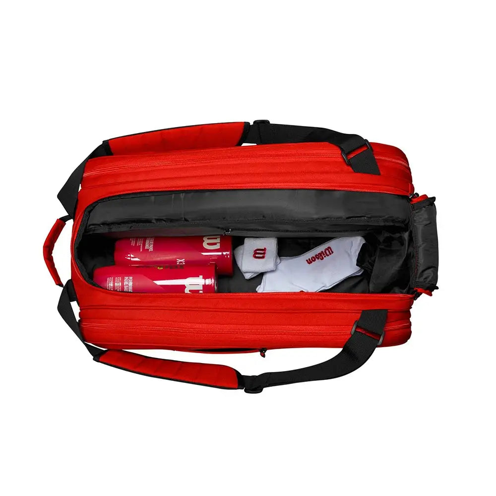 SACO DE PADEL VERMELHO WILSON TOUR PADEL