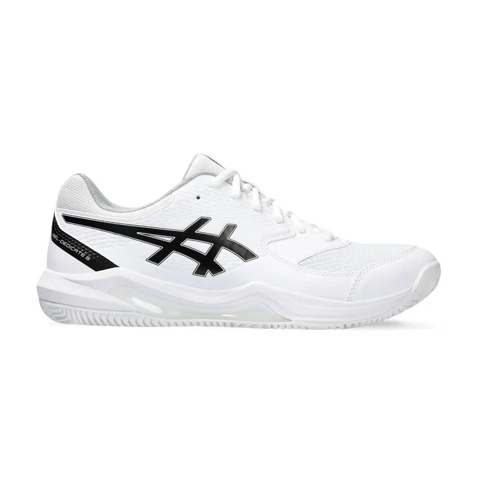 ASICS GEL-DEDICATE 8 CLAY BRANCO PRETO 1041A448 101